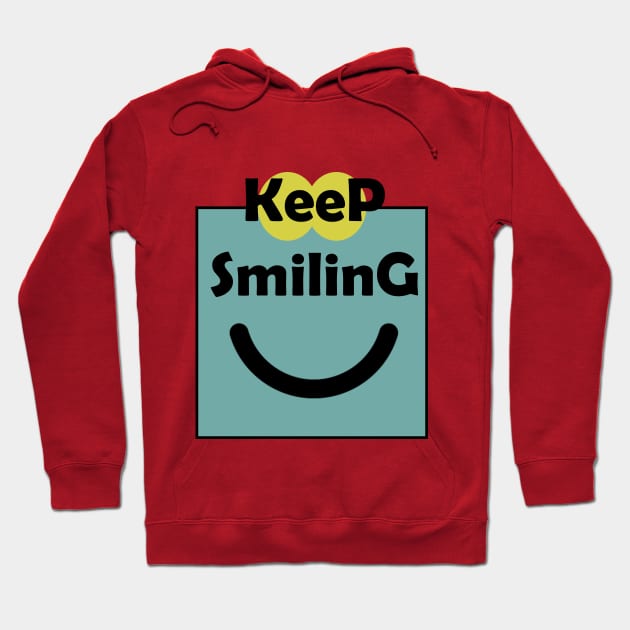 keep smiling Hoodie by M design